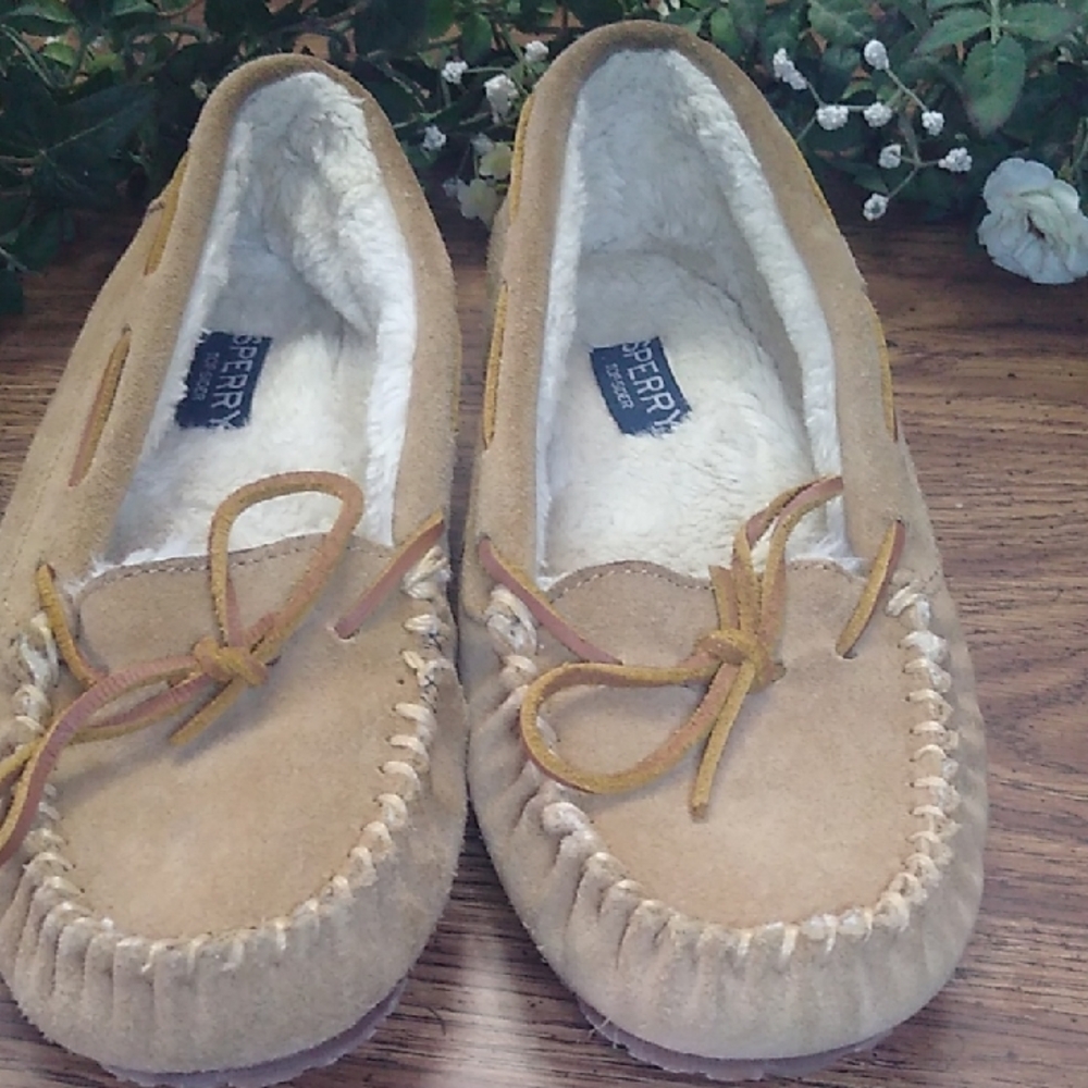 Sperry Tan Moccasins for Women